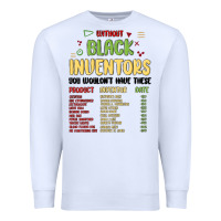 White black inventors black history Premium Sweatshirt - MaliasSmallBusiness