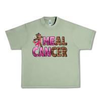 Oil Green Heal Cancer Urban Heavy Tee - texasbilliewilder