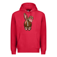 Cardinal American Football Easter Bunny Premium Hoodie - BundleAndBundleShop
