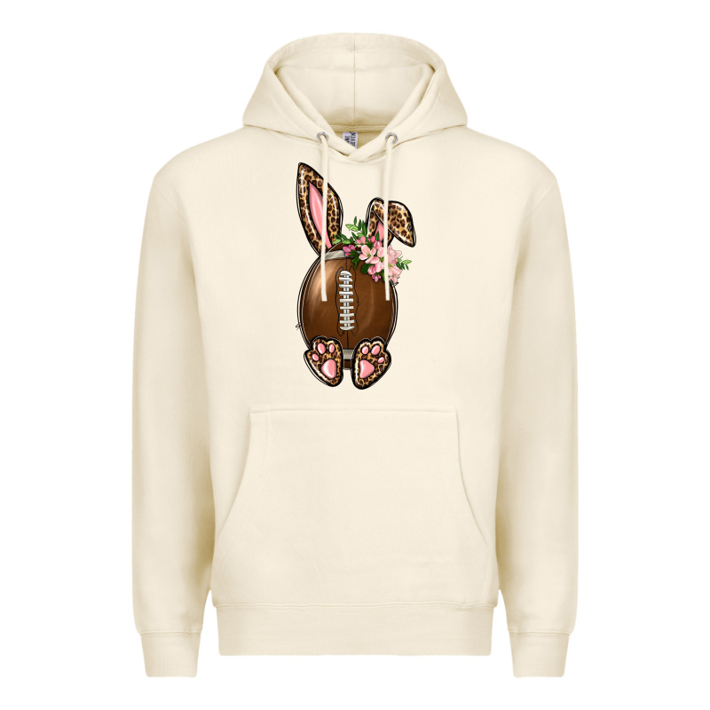 American Football Easter Bunny Premium Hoodie by BundleAndBundleShop | Teevron