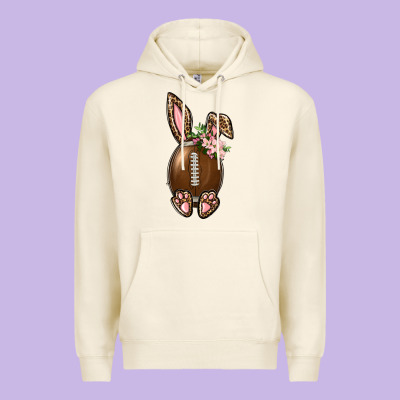 American Football Easter Bunny Premium Hoodie Designed By Bundleandbundleshop