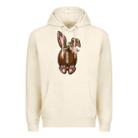 Tofu American Football Easter Bunny Premium Hoodie - BundleAndBundleShop