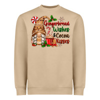 Mushroom gingerbread wishes and cocoa kisses Heavyweight Sweatshirt - Zillion Design Studio