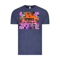 Vintage Denim spooky vibes Vintage Tee - texasbilliewilder
