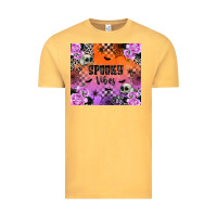 Vintage Mustard spooky vibes Vintage Tee - texasbilliewilder
