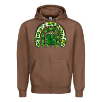 Chestnut St Patrick Rainbow Zipper Hoodie - Jasminsmagicworld