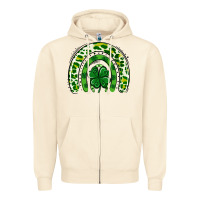 Sandshell St Patrick Rainbow Zipper Hoodie - Jasminsmagicworld