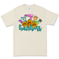 Bone hairboss western sunflowers hairdresser Premium Tee - Artiststas