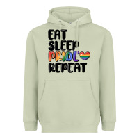 Matcha eat sleep pride repeat Heavyweight Hoodie - MaliasSmallBusiness