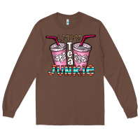 Chestnut loaded tea junkie Long Sleeve Tee - CowhideDigitalArt