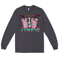Smoke loaded tea junkie Long Sleeve Tee - CowhideDigitalArt
