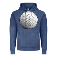 Vintage Denim hockey ball Vintage Hoodie - texasbilliewilder