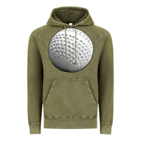 Vintage Olive hockey ball Vintage Hoodie - texasbilliewilder