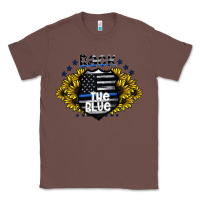 Chestnut back the blue Classic Tee - CowhideDigitalArt