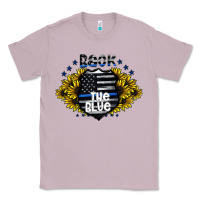 Lilac back the blue Classic Tee - CowhideDigitalArt