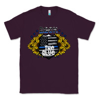 Plum back the blue Classic Tee - CowhideDigitalArt
