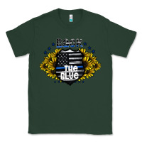 Sports Green back the blue Classic Tee - CowhideDigitalArt