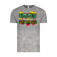 Cloud Rock softball grandma with leopard Vintage Tee - Zillion Design Studio