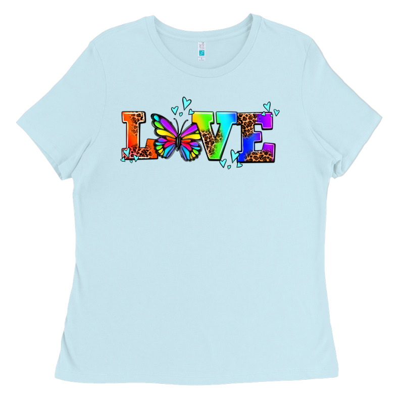 Pride Love Butterflies Ladies Tee by AdoDesignShop | Teevron