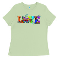 Matcha pride love butterflies Ladies Tee - AdoDesignShop