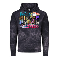 Cloud Black resting nurse face Vintage Hoodie - Zillion Design Studio