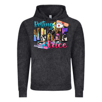 Vintage Black resting nurse face Vintage Hoodie - Zillion Design Studio