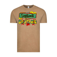 Vintage Coffee softball brother Vintage Tee - Zillion Design Studio