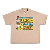 Burro when life gives you lemons grab the vodka Urban Heavy Tee - Zillion Design Studio