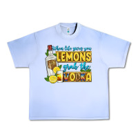 Grape Ice when life gives you lemons grab the vodka Urban Heavy Tee - Zillion Design Studio
