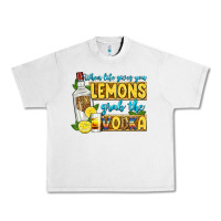 Lunar Rock when life gives you lemons grab the vodka Urban Heavy Tee - Zillion Design Studio