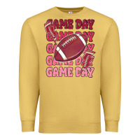 Antique Gold game day football Premium Sweatshirt - MaliasSmallBusiness