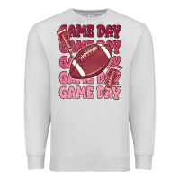 Dove Grey game day football Premium Sweatshirt - MaliasSmallBusiness