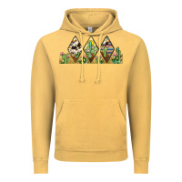 Vintage Mustard cactus cowhide serape Vintage Hoodie - JahusDesignShop