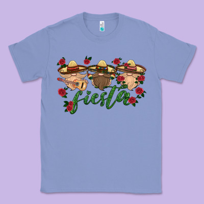 Fiesta Mexico Gnome Classic Tee Designed By Hra Design Shop