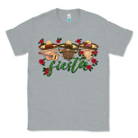 Heather Grey fiesta mexico gnome Classic Tee - HRA Design Shop
