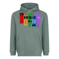 Sage y'all means all y'all Heavyweight Hoodie - MaliasSmallBusiness