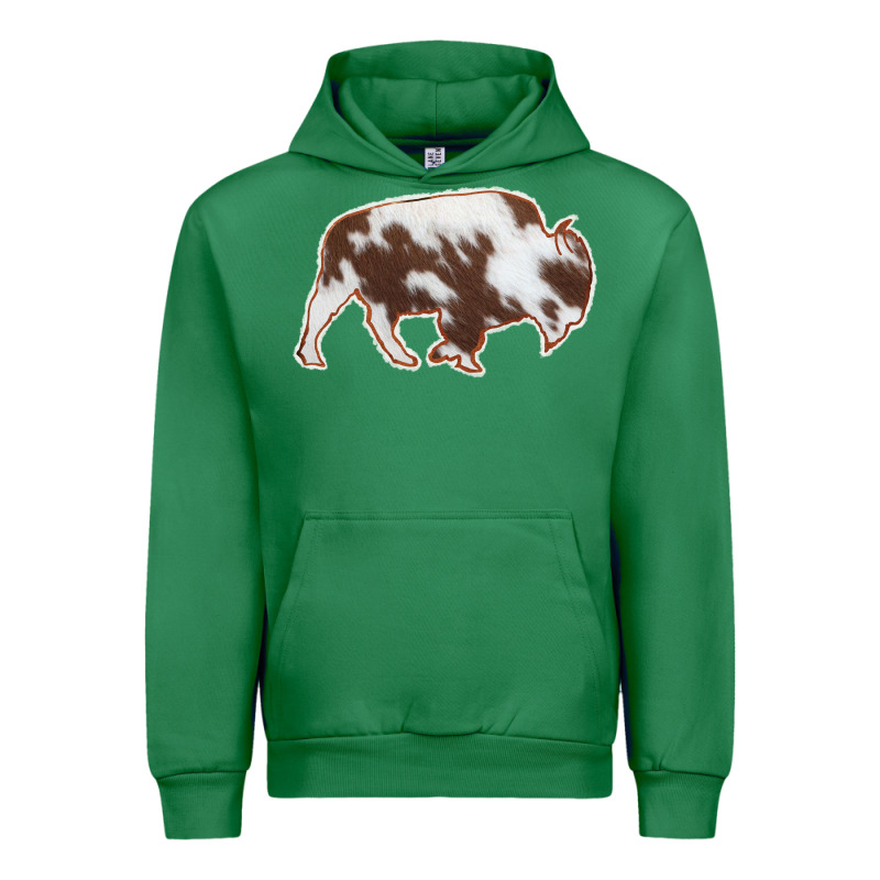 Cowhide Bison Silhouette Urban Hoodie by Bettercallsaul | Teevron