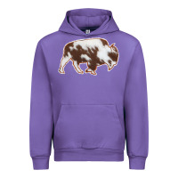 Tulip Cowhide Bison Silhouette Urban Hoodie - Bettercallsaul