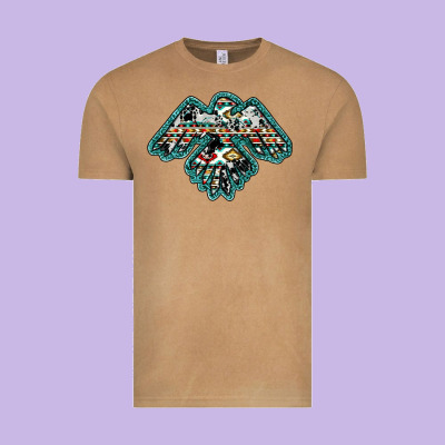 Western Thunderbird Vintage Tee Designed By Ranaportraitstore