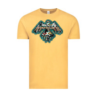 Vintage Mustard western thunderbird Vintage Tee - RanaPortraitStore