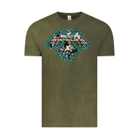 Vintage Olive western thunderbird Vintage Tee - RanaPortraitStore