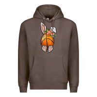 Coffee Basketball Easter Bunny Premium Hoodie - BundleAndBundleShop