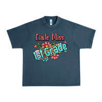 Midnight Navy little miss first grade Urban Heavy Tee - RanaPortraitStore