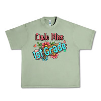 Little Miss First Grade Urban Heavy Tee | Teevron