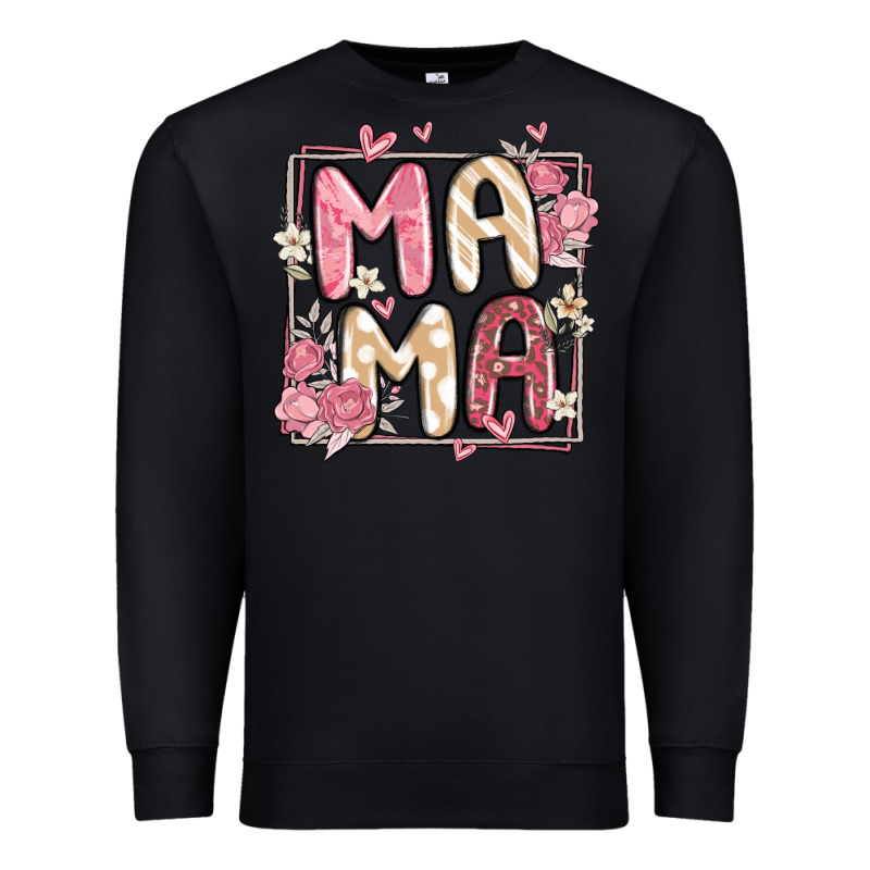 Floral Mama Premium Sweatshirt by MaliasSmallBusiness | Teevron