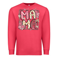 Cardinal floral mama Premium Sweatshirt - MaliasSmallBusiness