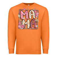 Carrot floral mama Premium Sweatshirt - MaliasSmallBusiness