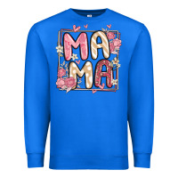 True Royal floral mama Premium Sweatshirt - MaliasSmallBusiness