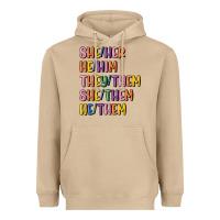 Mushroom lgbtq pronouns Heavyweight Hoodie - MaliasSmallBusiness
