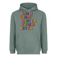 Sage lgbtq pronouns Heavyweight Hoodie - MaliasSmallBusiness